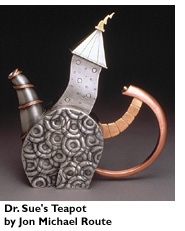 Dr. Sue's Tapot by Jon Michael Route